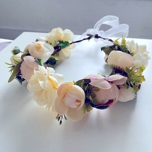 Womens flower crown